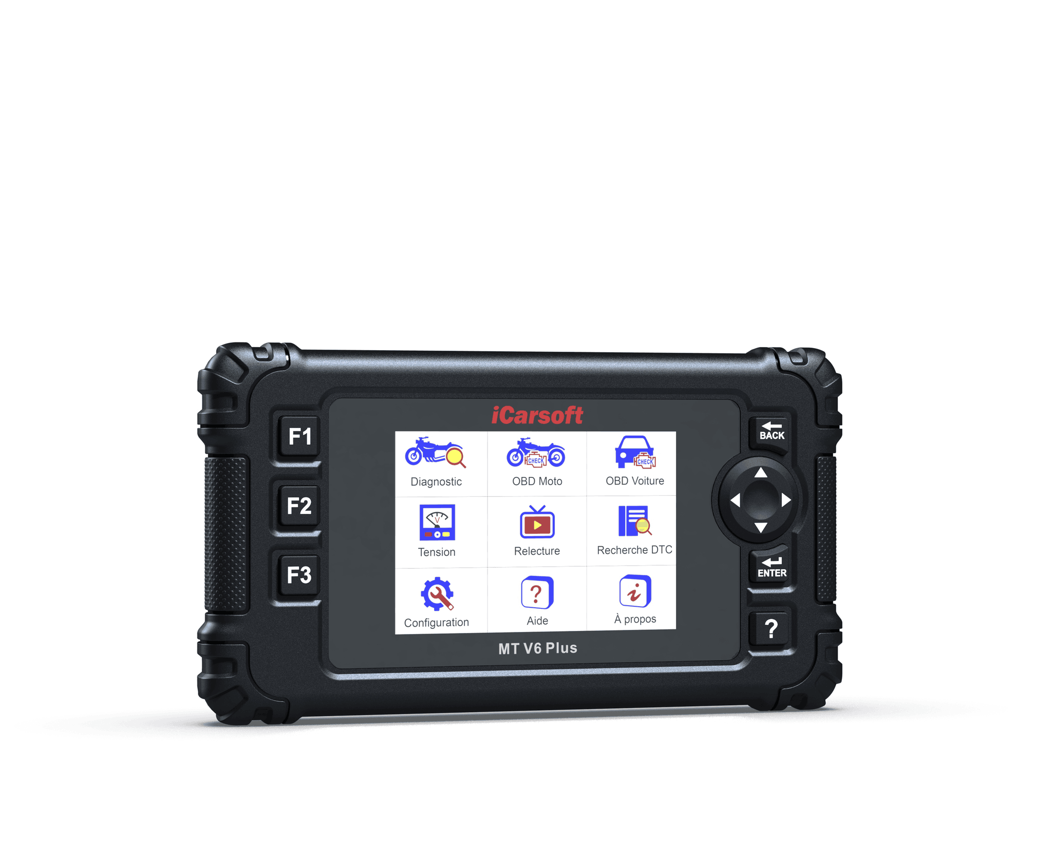 Valise de diagnostic multimarque iCarsoft MT V6 Plus pour motos et voitures