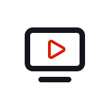 Icone de tutoriel video pour apprendre a utiliser sa valise de diagnostic iCarsoft