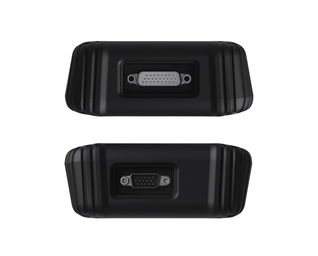 Vue double face de l adaptateur de programmation de cles iCarsoft IM2000 Pro