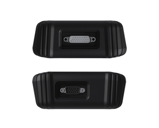 Vue double face de l adaptateur de programmation de cles iCarsoft IM2000 Pro