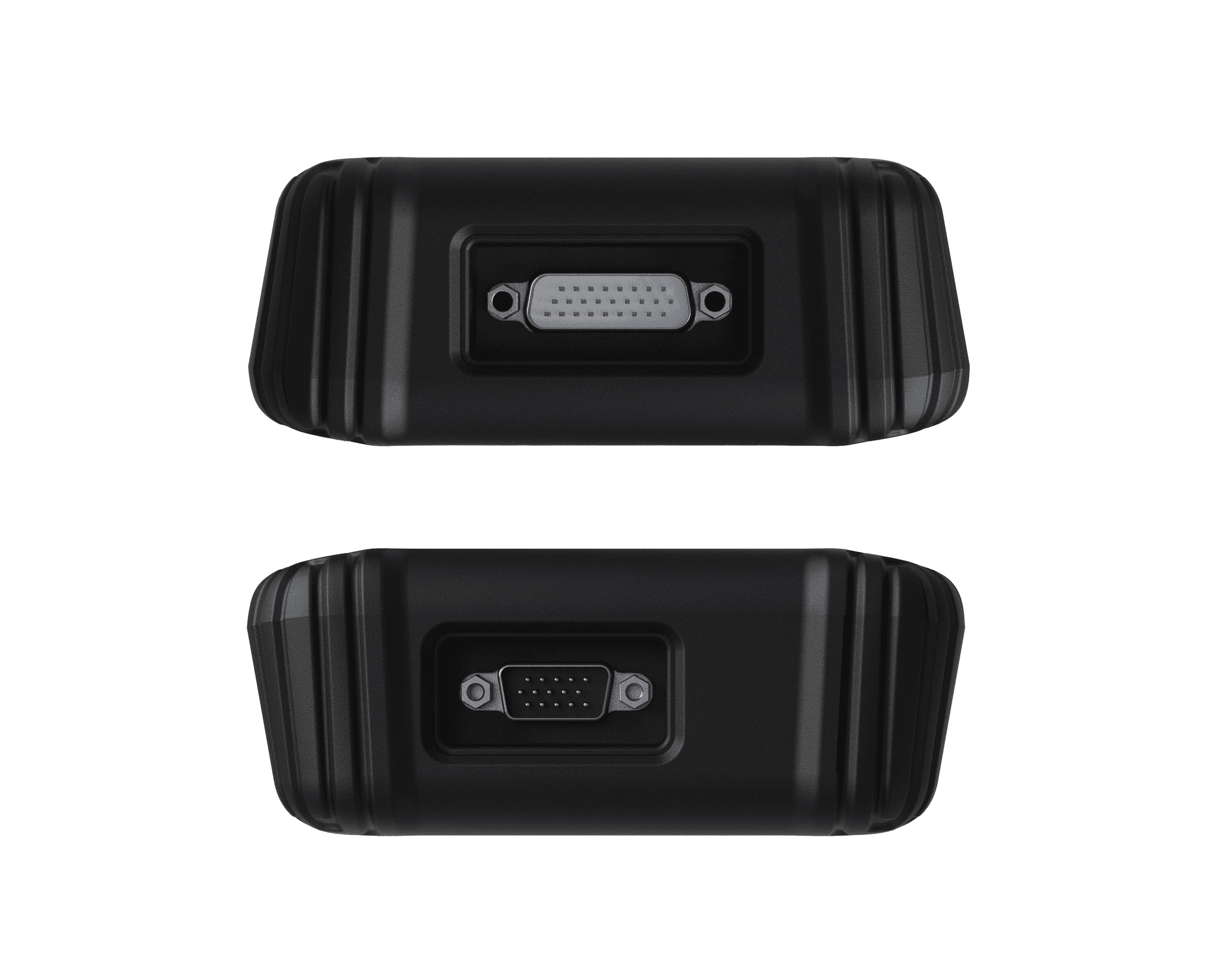 Vue double face de l adaptateur de programmation de cles iCarsoft IM2000 Pro
