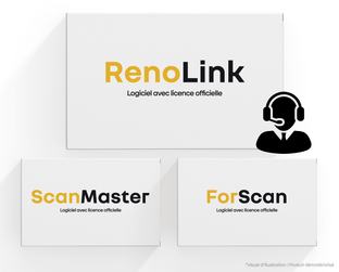 Pack de logiciels de diagnostic auto RenoLink ScanMaster et ForScan avec assistance à distance