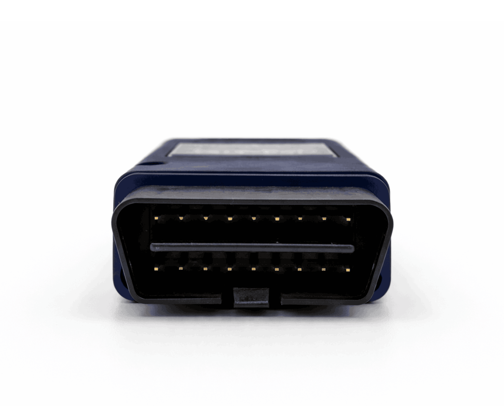 Vue de face du connecteur OBD2 de l interface de diagnostic VCDS Ross Tech HEX V2 Pro