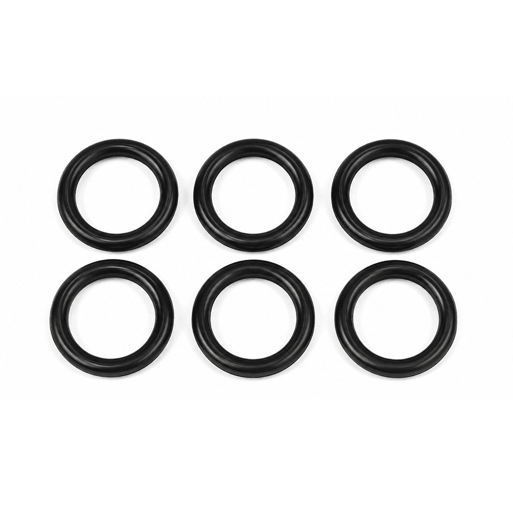 Lot de six joints toriques de rechange noirs pour machine Autool CT500