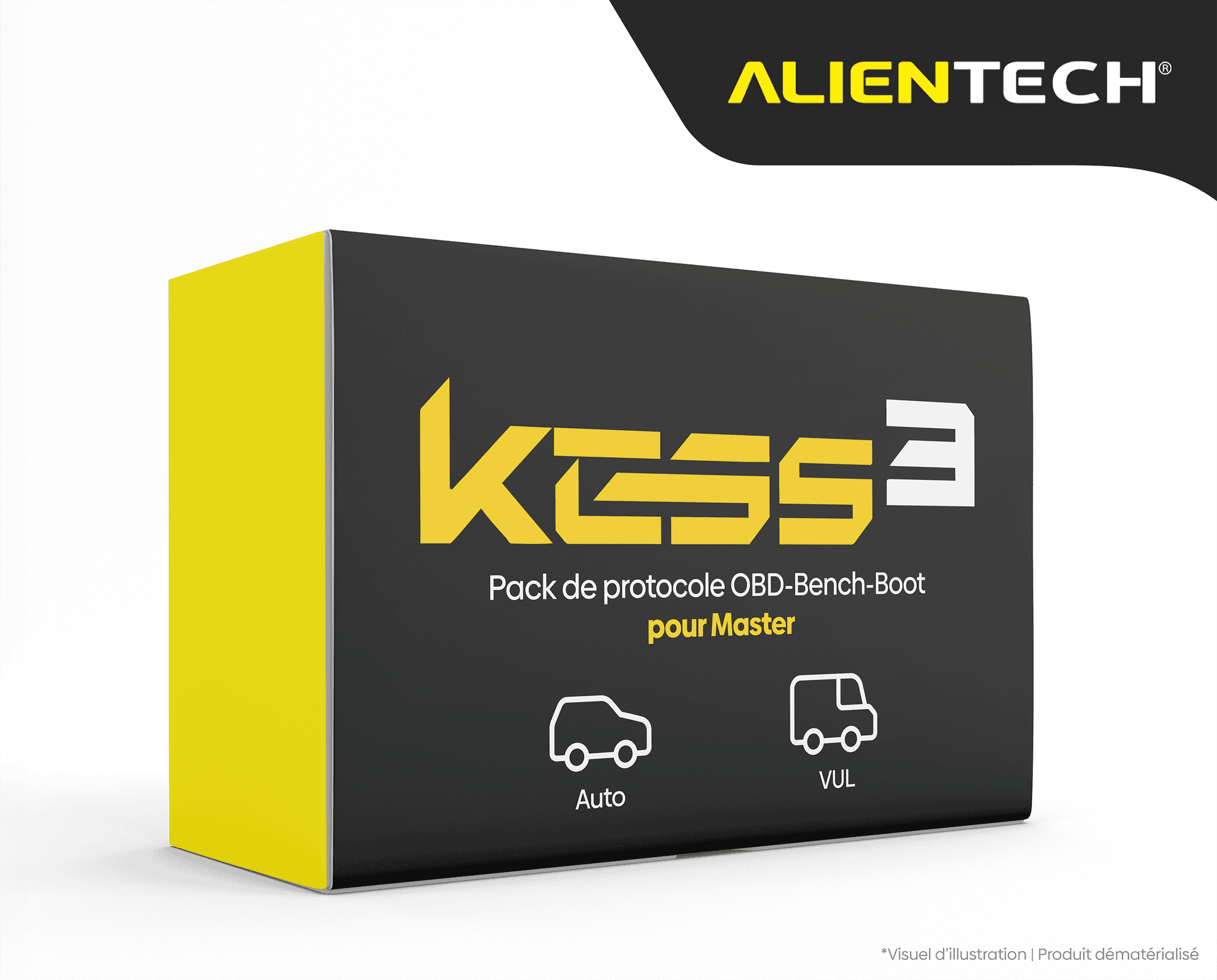 Pack de protocoles KESS3 Master Alientech pour diagnostic OBD Bench Boot de voitures et utilitaires