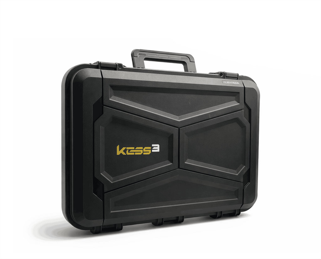 Valise de transport rigide noire de l outil de diagnostic Kess 3