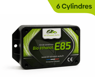Boîtier de kit de conversion bioéthanol E85 pour voitures à motorisation 6 cylindres