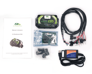 Kit de conversion bioéthanol E85 complet pour véhicules 5 cylindres avec boîtier et câbles