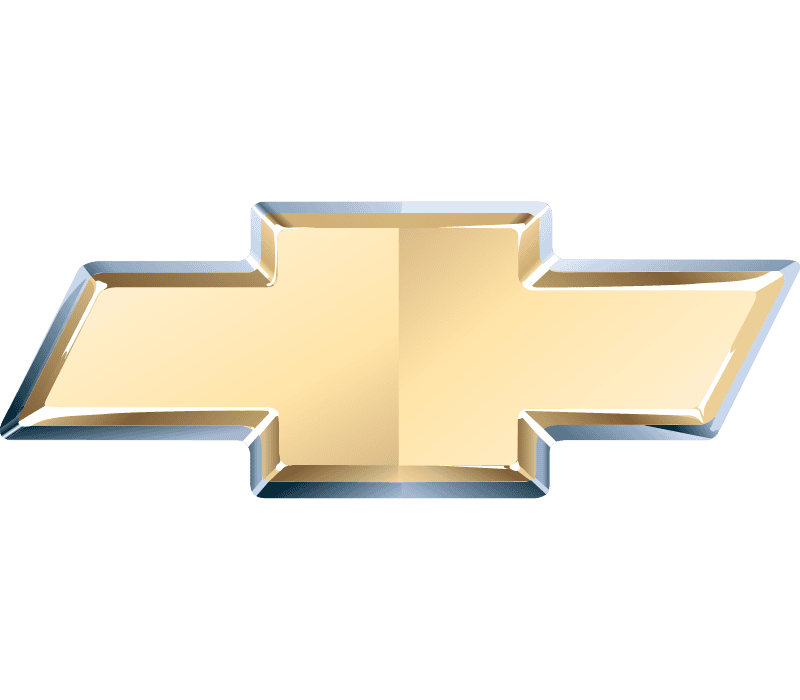 Logo Chevrolet doré pour valise de diagnostic de véhicules américains iCarsoft