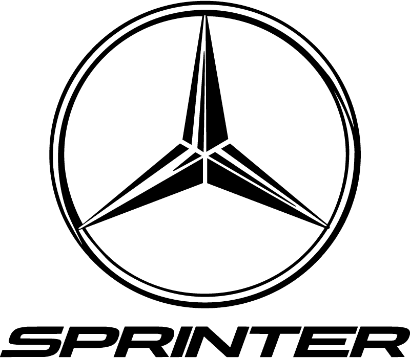 Logo Mercedes Benz avec la mention Sprinter pour diagnostic de véhicule utilitaire