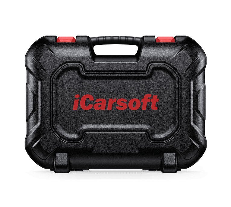 Mallette de transport noire rigide iCarsoft pour valise de diagnostic