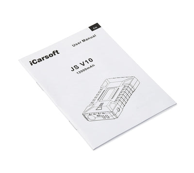 Manuel d utilisation en francais pour booster de batterie iCarsoft JS V10 de 12000mAh