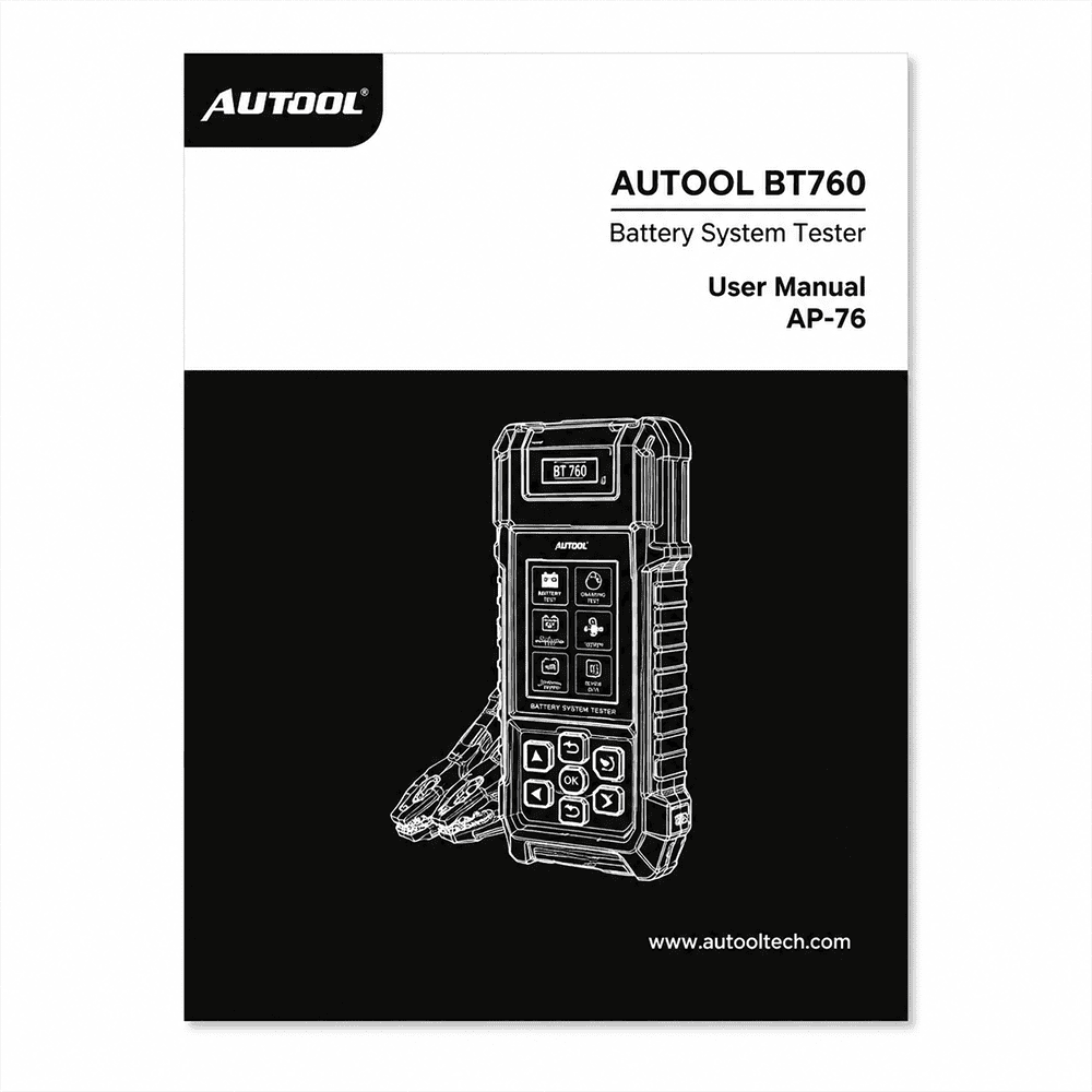Guide d utilisation en français du testeur de batterie Autool BT760