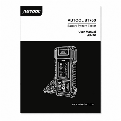 Guide d utilisation en français du testeur de batterie Autool BT760