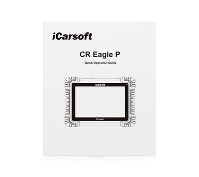 Manuel de prise en main rapide de la valise de diagnostic iCarsoft CR Eagle P