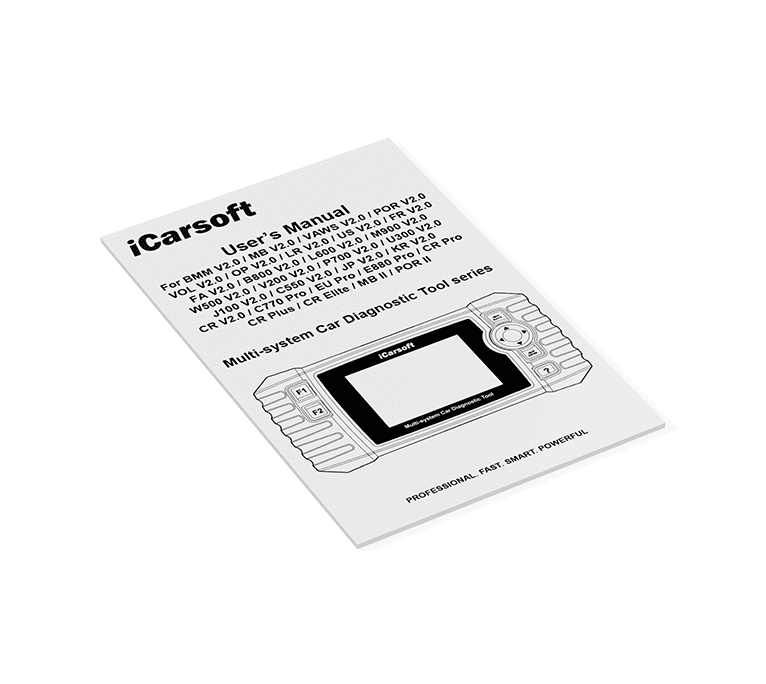 Manuel d utilisation en français pour la valise de diagnostic iCarsoft CR Elite