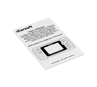 Manuel d utilisation en français pour la valise de diagnostic iCarsoft CR Elite