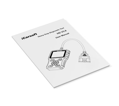 Manuel d utilisation officiel pour la valise de diagnostic poids lourds iCarsoft HD V3.0