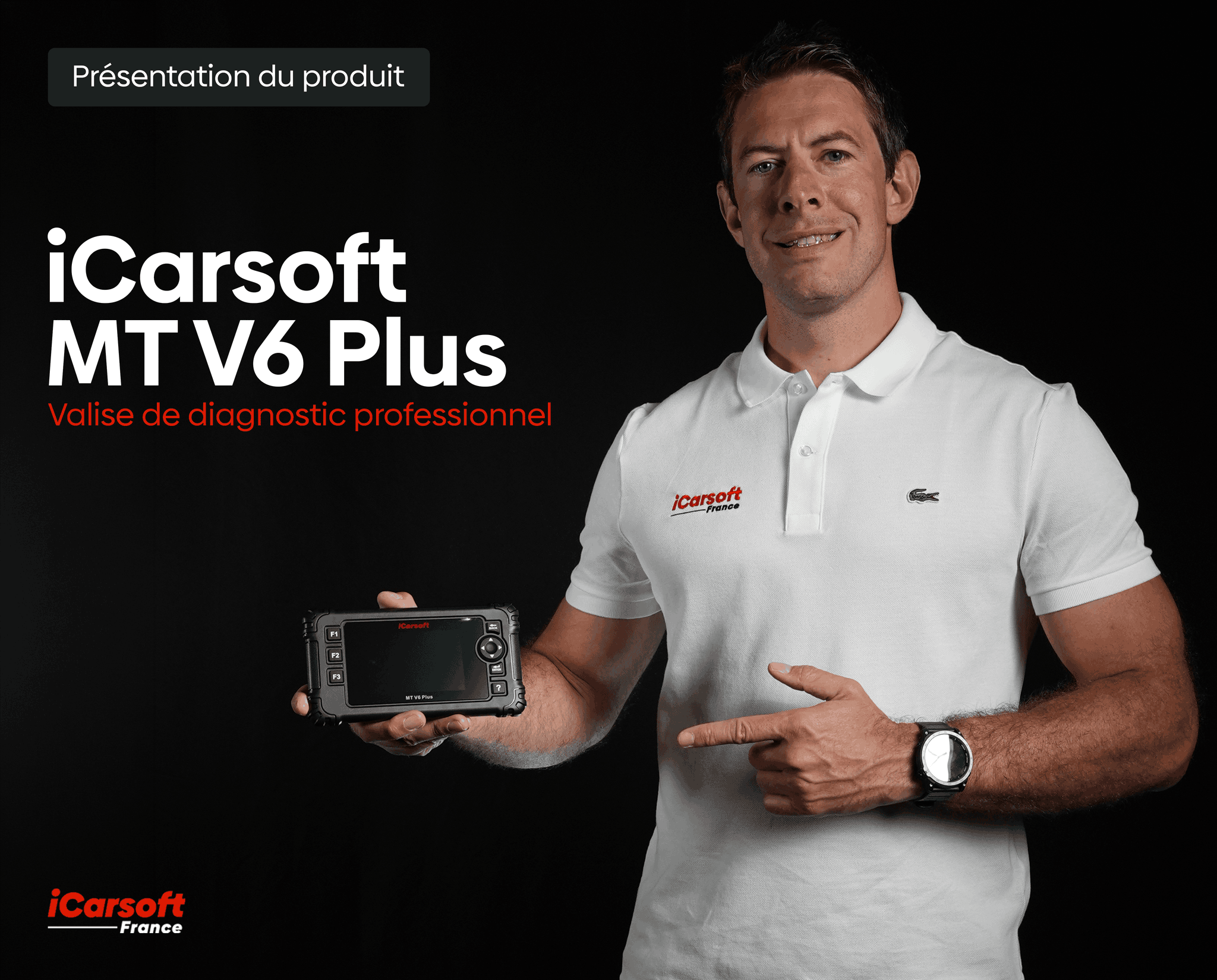 LVA presente la valise de diagnostic moto iCarsoft MT V6 Plus