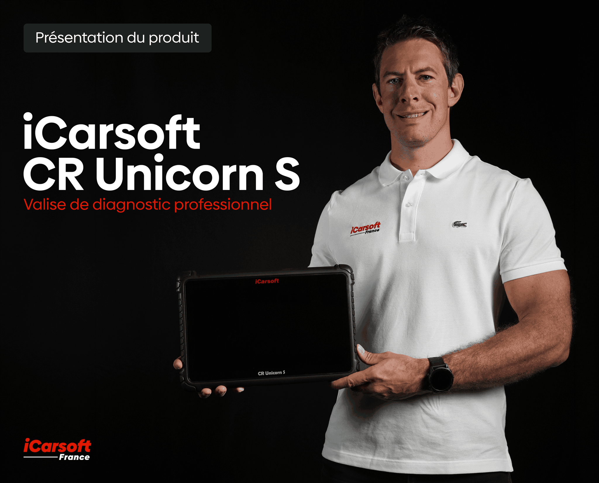 Présentation vidéo de la valise de diagnostic professionnel iCarsoft CR Unicorn S