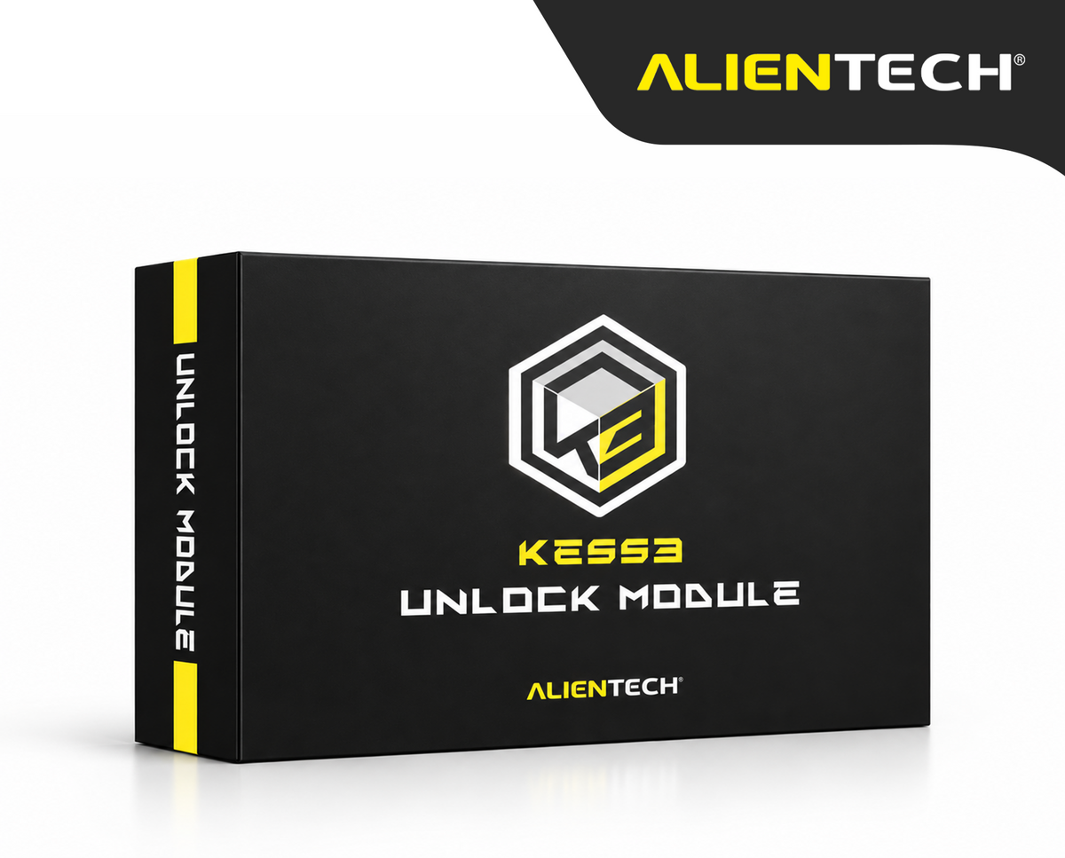 Boîtier officiel Alientech KESS3 Unlock Module pour déverrouillage calculateurs Bosch MD1 et MG1