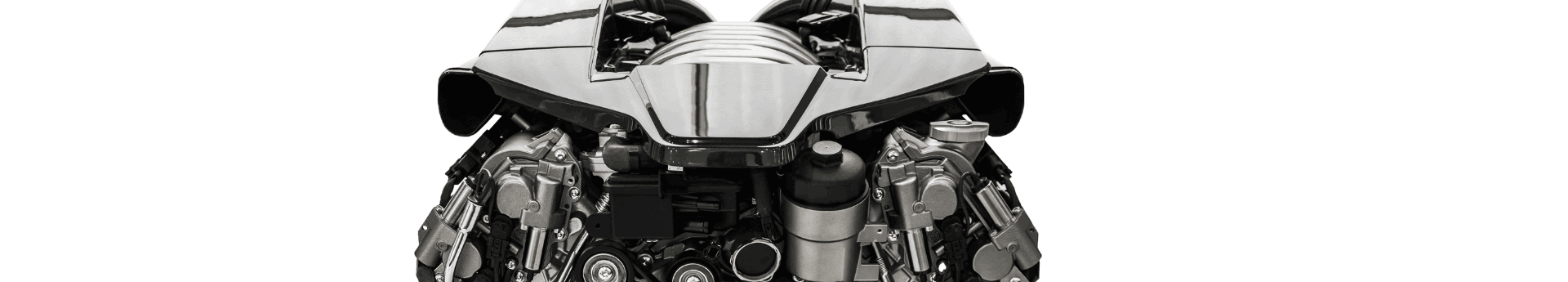 Moteur de voiture moderne et puissant pour diagnostic automobile avec une valise iCarsoft