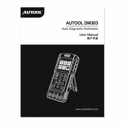 Manuel de l utilisateur en français du multimètre de diagnostic Autool DM303