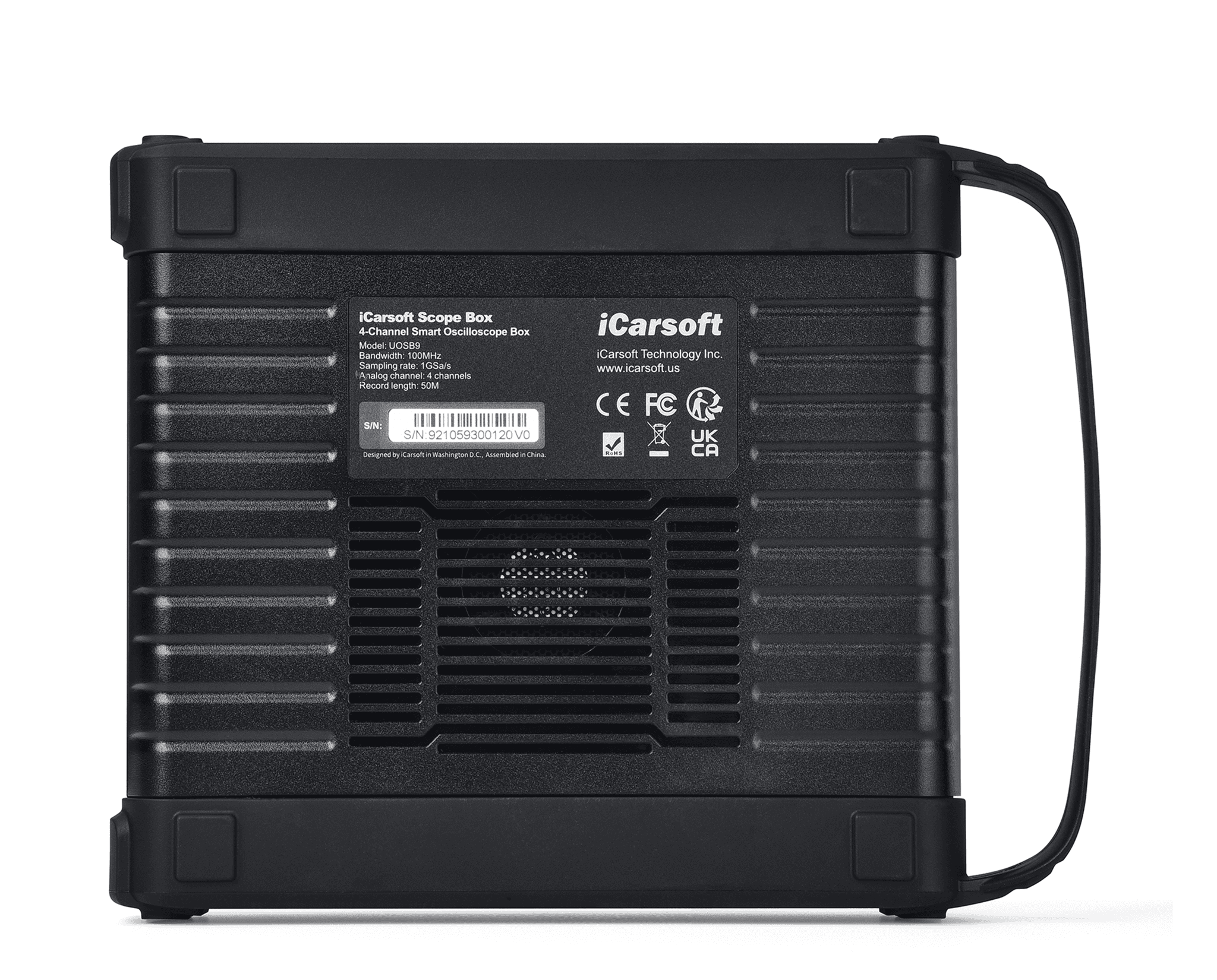 Dos du module oscilloscope HD iCarsoft Scope Box pour valise de diagnostic CR Ultra et Unicorn
