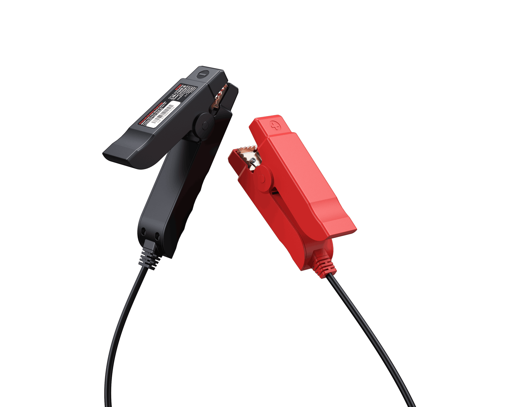 Pinces crocodile rouge et noire du testeur de batterie iCarsoft BT900