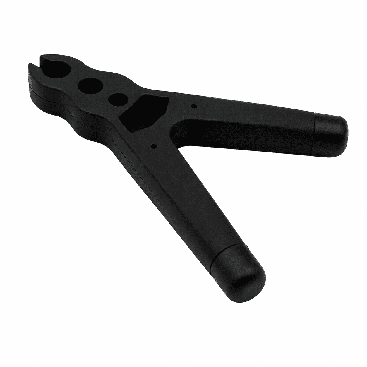 Poignée de support noire en plastique rigide pour outils de diagnostic automobile