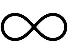 Symbole de l infini noir illustrant la durabilite des diagnostics auto iCarsoft