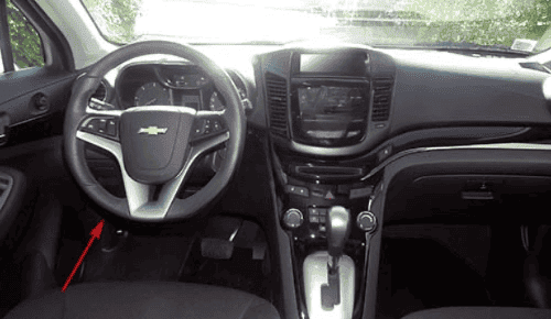 Tableau de bord et volant Chevrolet Orlando pour diagnostic OBD2 iCarsoft