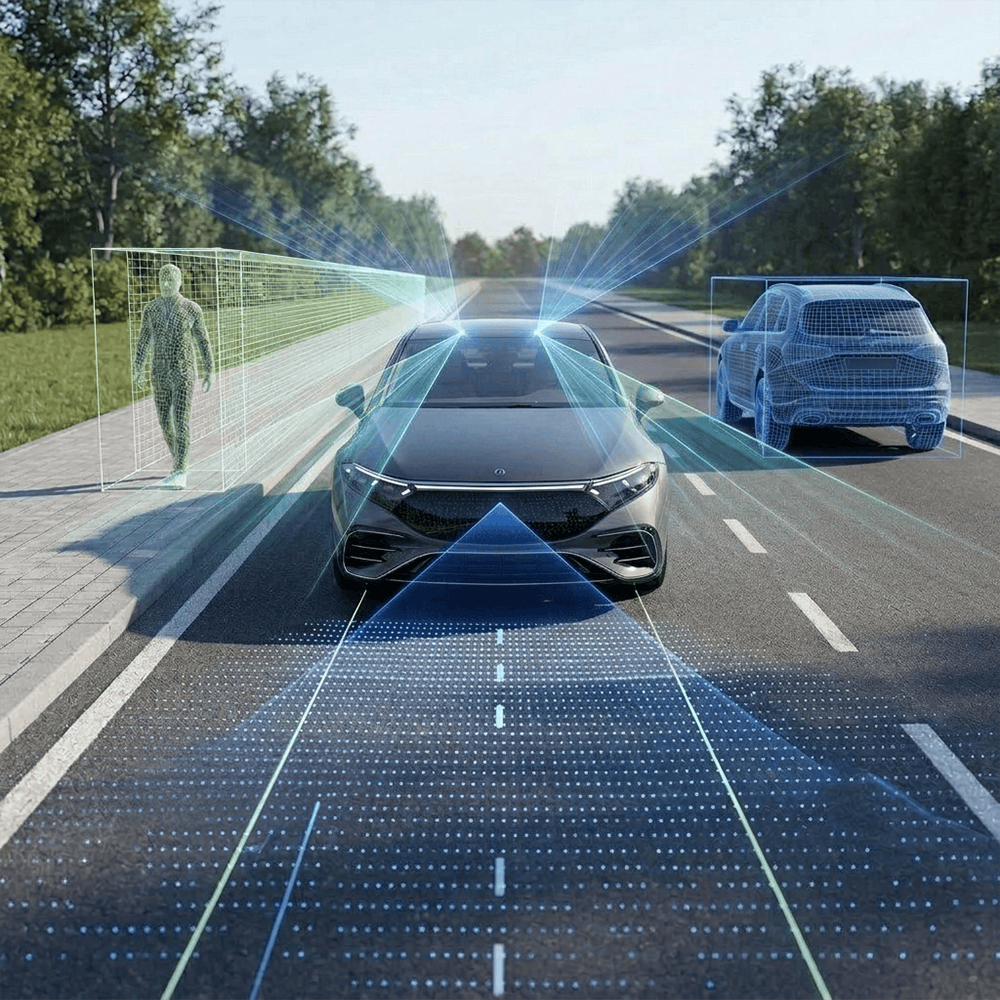 Visualisation 3D du calibrage des capteurs ADAS pour la détection des piétons et véhicules