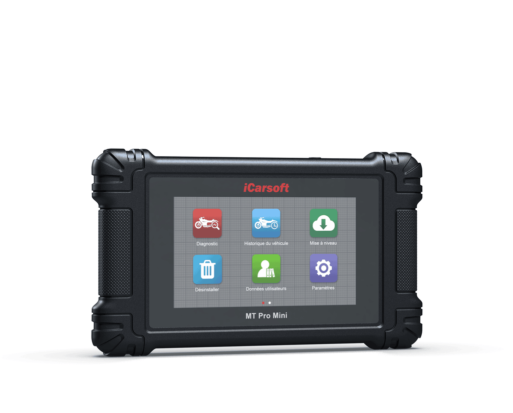 Valise de diagnostic multimarque iCarsoft MT Pro Mini pour moto et deux-roues