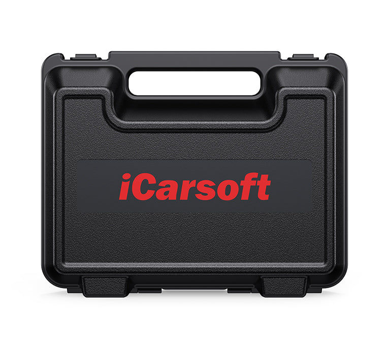 Boîtier de transport noir rigide pour valise de diagnostic poids lourds iCarsoft HD V4
