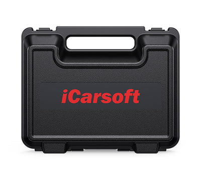 Boîtier de transport noir rigide pour valise de diagnostic poids lourds iCarsoft HD V4