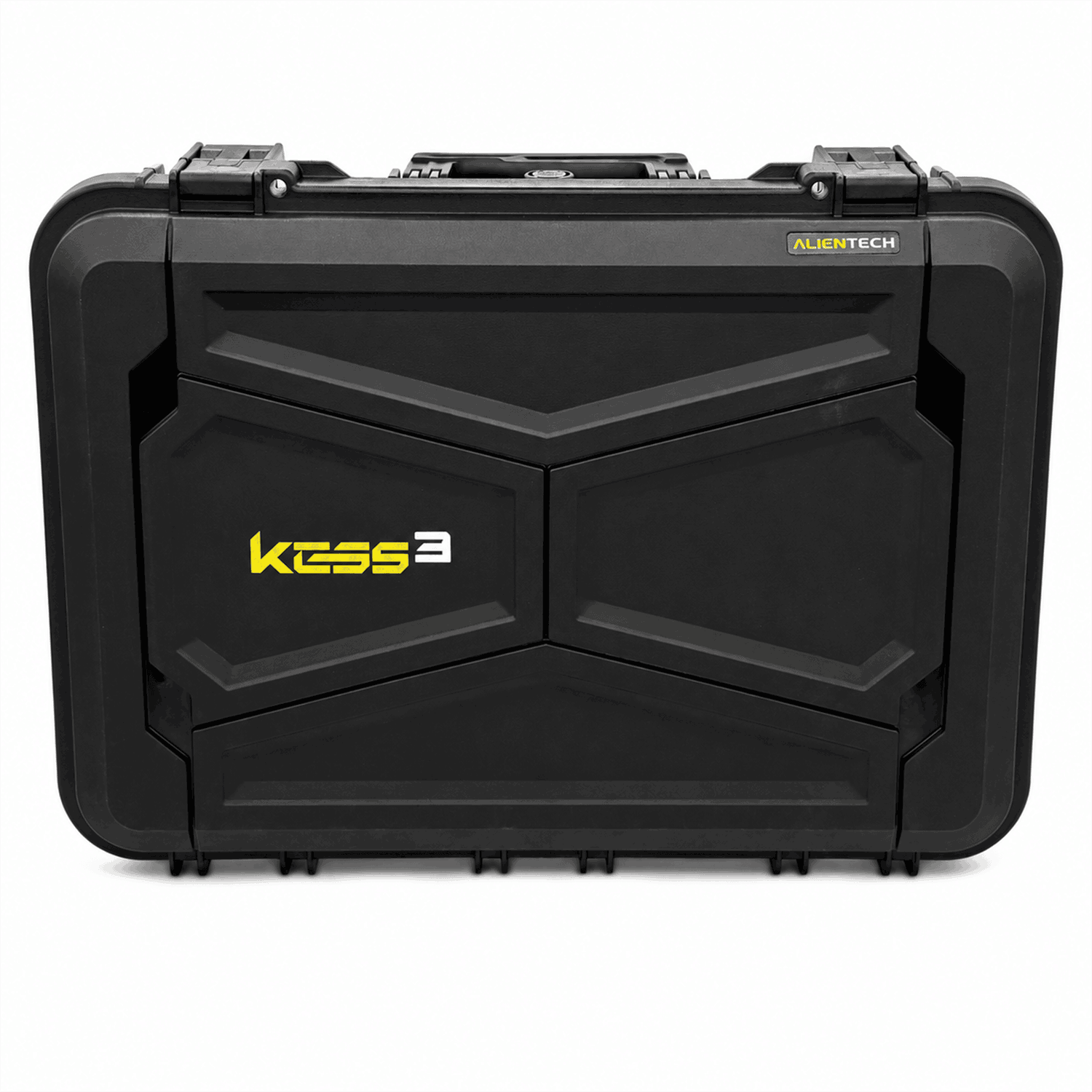 Mallette de transport rigide noire Alientech Kess3 pour programmation moteur