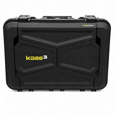 Mallette de transport rigide noire Alientech Kess3 pour programmation moteur