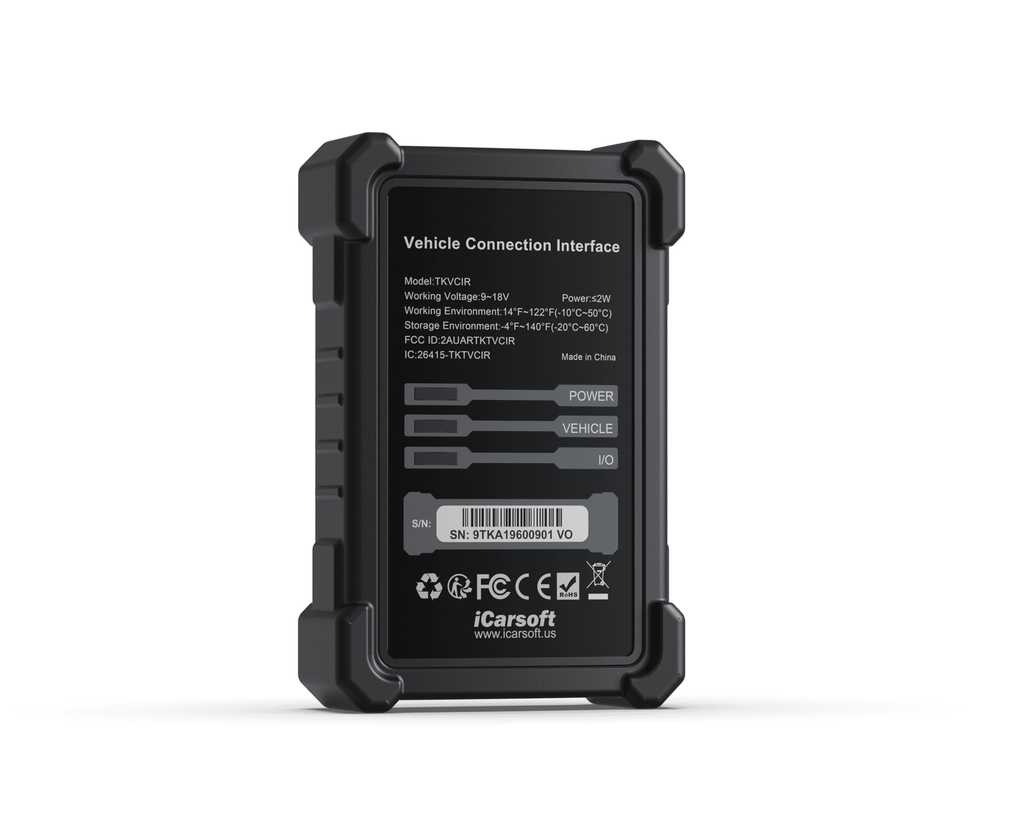 Interface de connexion véhicule VCI de remplacement pour valise iCarsoft CR Ultra