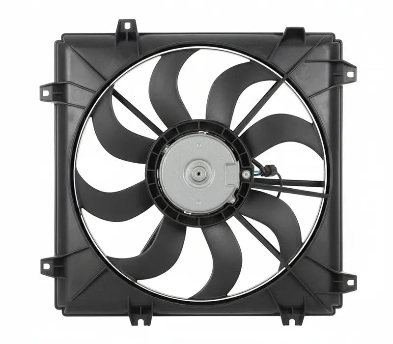 Ventilateur de refroidissement de radiateur moteur pour voiture dans son support noir