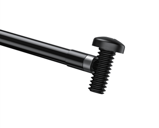 Gros plan sur la vis de guidage de la sonde de diagnostic videoscope iCarsoft VDSP2000