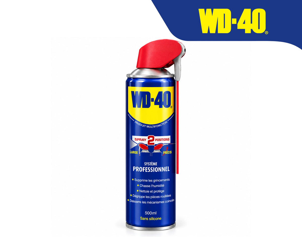 Aérosol WD-40 Multifonction 500 ml Système Professionnel