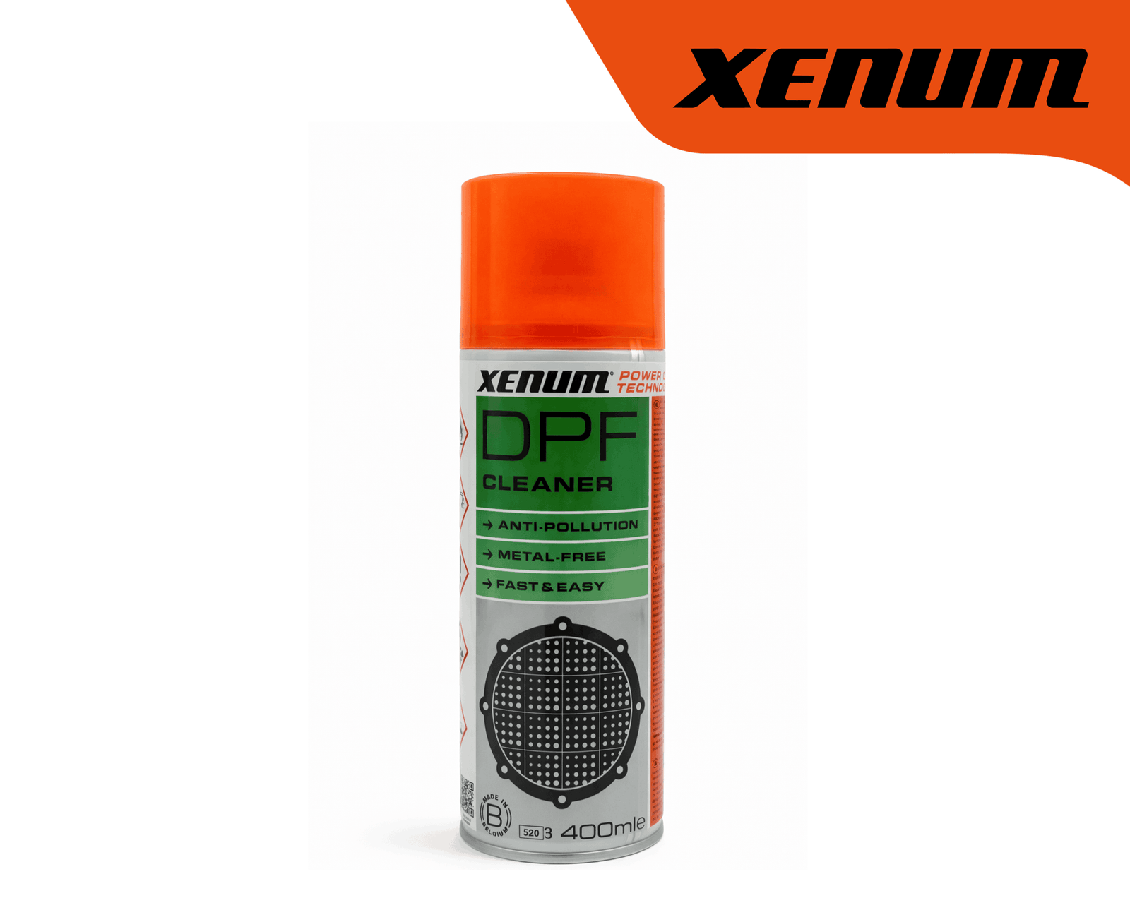 Aerosol de 400 ml de nettoyant FAP DPF Cleaner de la marque Xenum